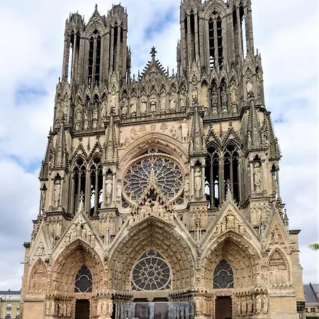 Апартаменты Wellness Ponsardin Rdc - Centre Реймс